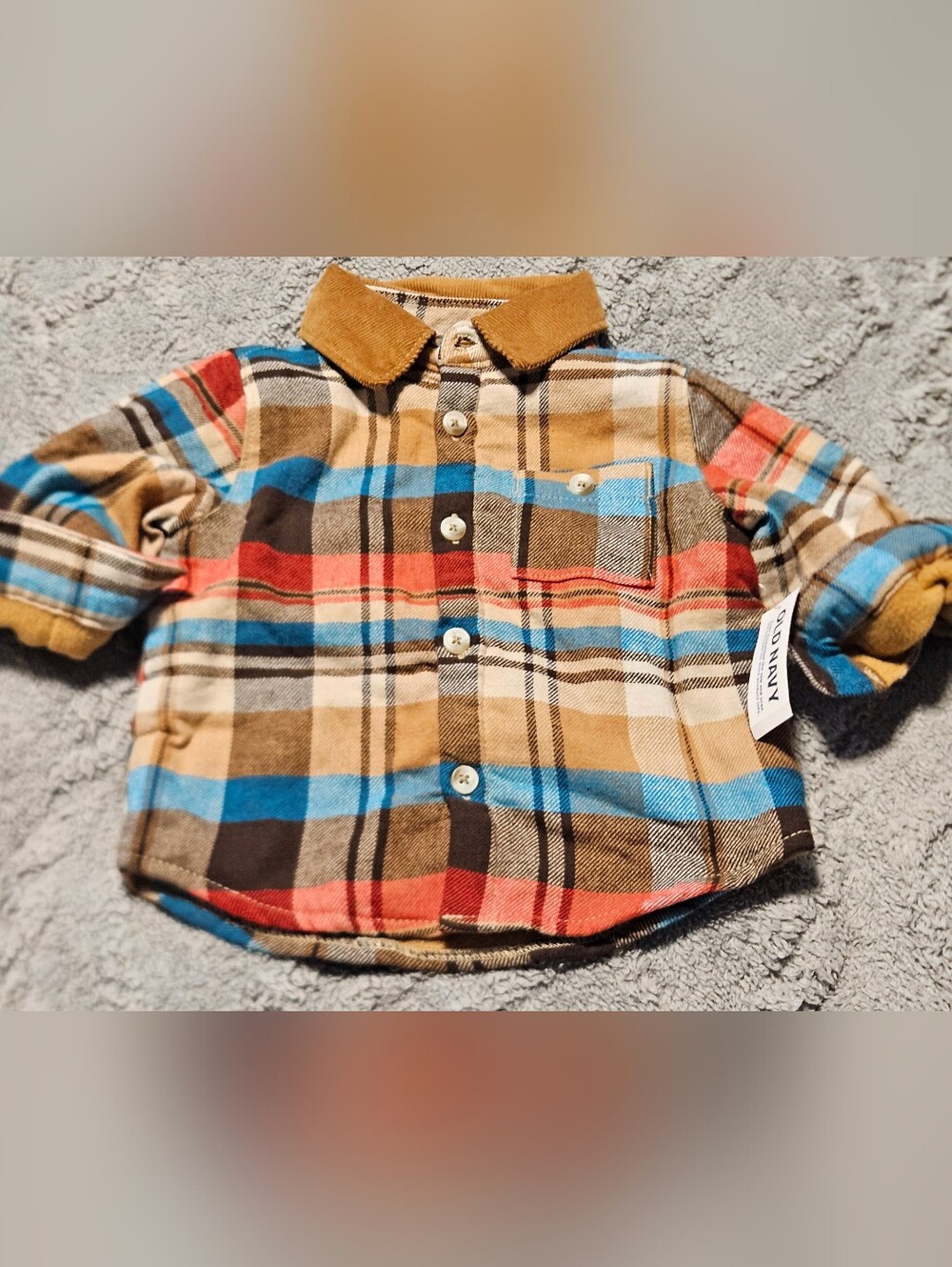Old Navy Infant Boys Flamnel NWT